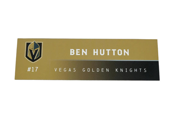 #17 Ben Hutton SCF Press Nameplate