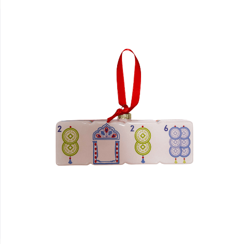 Oh My Mahjong Christmas 2026 Fortune Coin Ornament