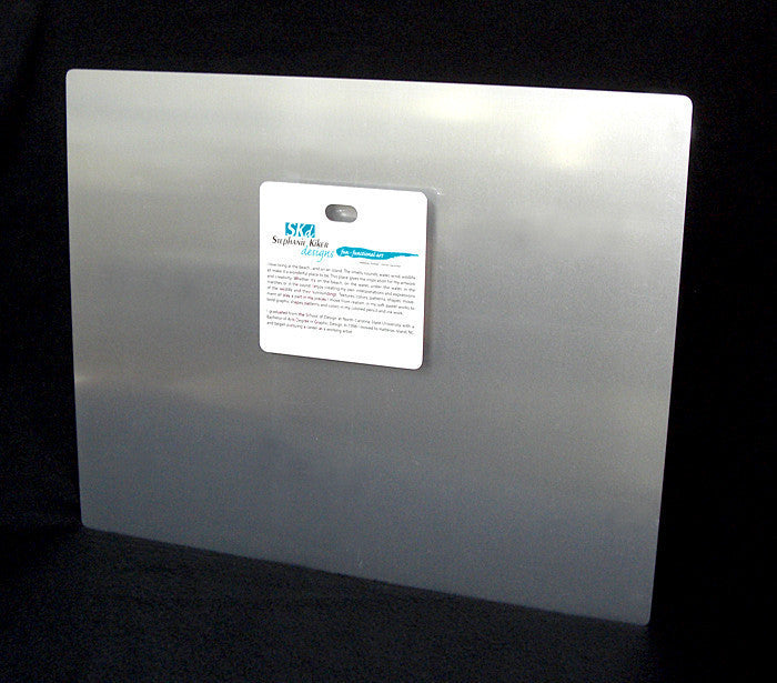 3 Baby Turtles Aluminum Wall Art