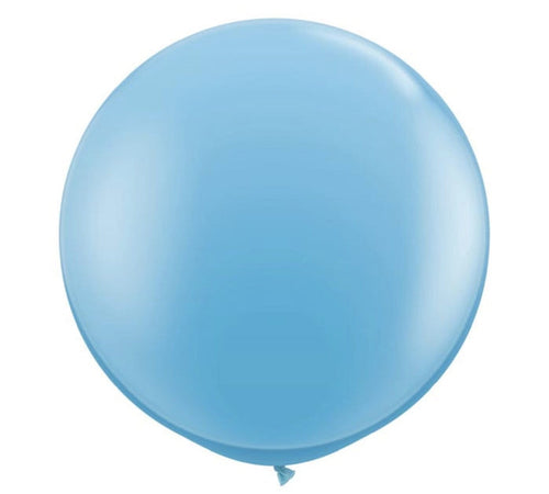 burton+burton Balloons 3' Jumbo Pale Blue Balloon