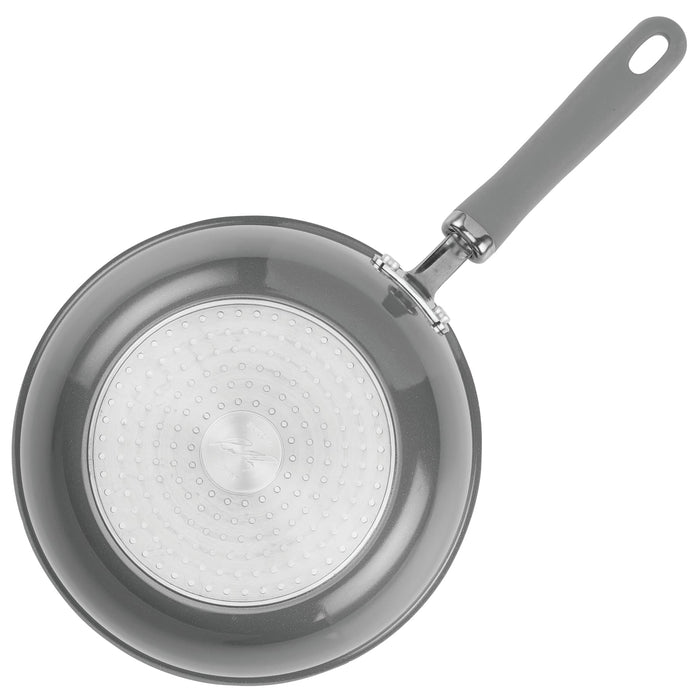 3-Quart Nonstick Induction Everything Pan with durable textured silver base.