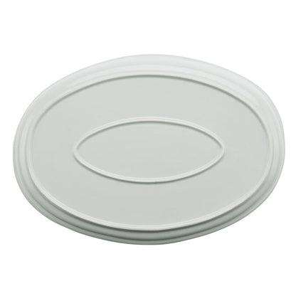 Ovenware Bubble & Brown 4.5-Quart Oval Baker | Sea Salt Gray