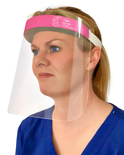 48-Pack Lightweight Safety Face Shields - Anti-Fog, Anti-Static, Hypoallergenic