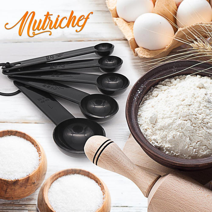 5-Piece Measuring Spoon Set - Precise Measurements - Polypropylene
