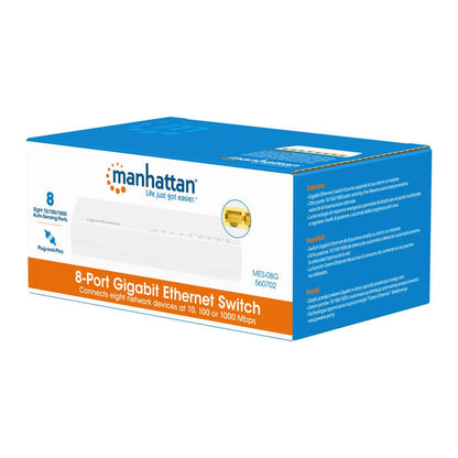 8-Port Gigabit Ethernet Switch Packaging Image 2