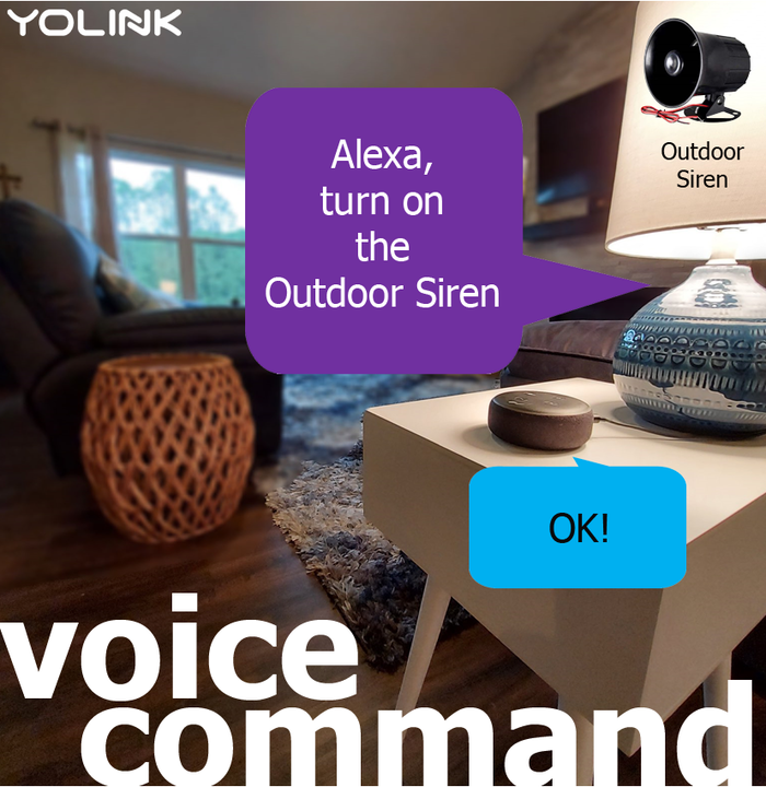 A Siren Horn for YoLink Outdoor Siren Alarm Controller(1 Pack) - YoLink