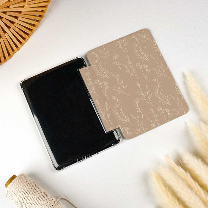 Aesthetics Botanical | Kindle Case - Khaki - IMCASE