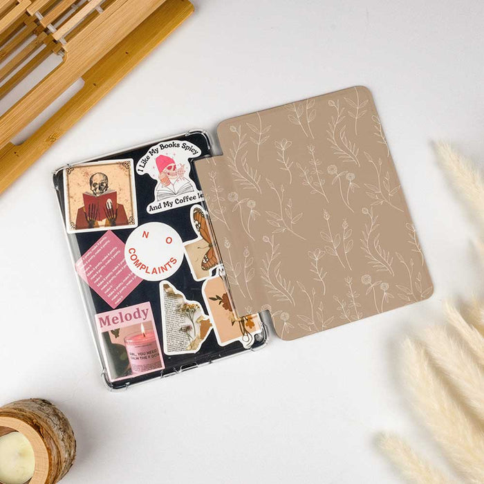 Aesthetics Botanical | Kindle Case - Khaki - IMCASE