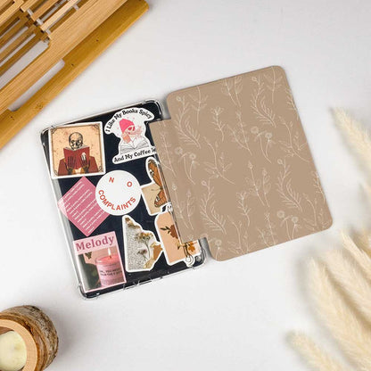Aesthetics Botanical | Kindle Case - Khaki - IMCASE