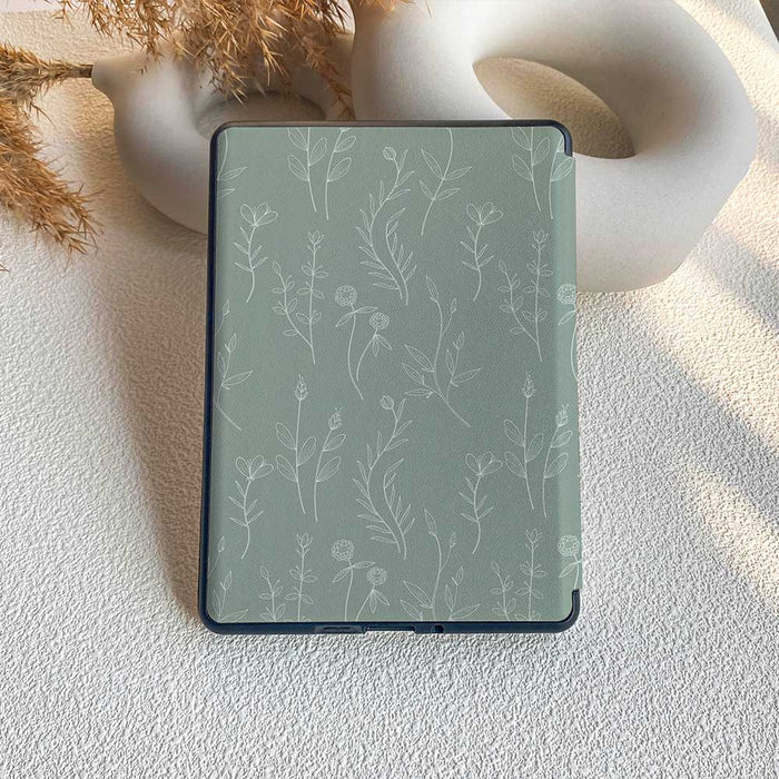 Aesthetics Botanical | Kindle Case - Mint - IMCASE