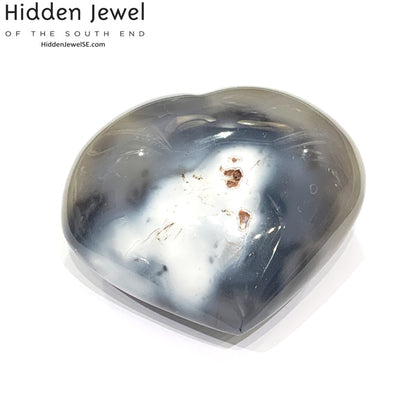 Agate Madagascar Gemstone Hearts, gemstone carvings