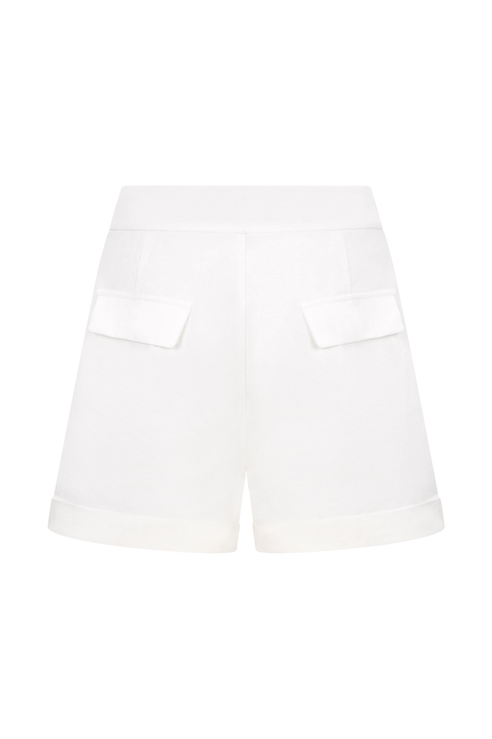 Aldea Cotton Shorts - White