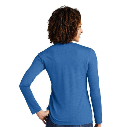 Custom Allmade Women's Tri-Blend Long Sleeve Crewneck Shirt - Corporate Gifts