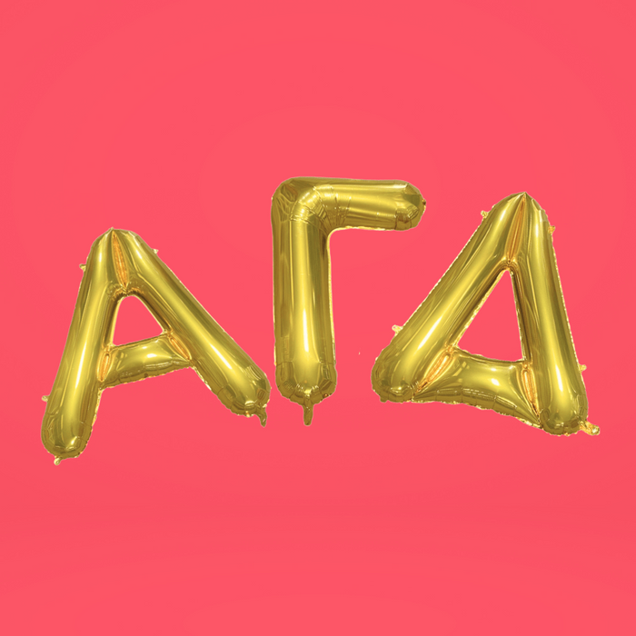 Duo Threads Alpha Gamma Delta Sorority Balloon Set