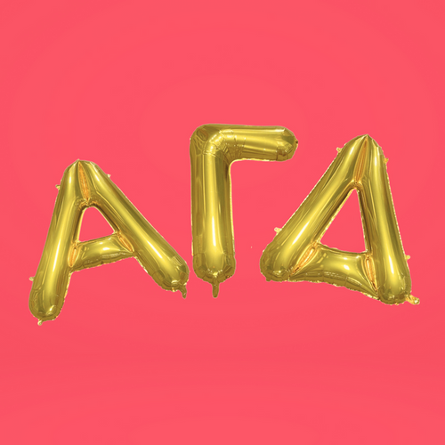 Duo Threads Alpha Gamma Delta Sorority Balloon Set