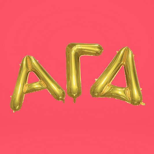 Duo Threads Alpha Gamma Delta Sorority Balloon Set
