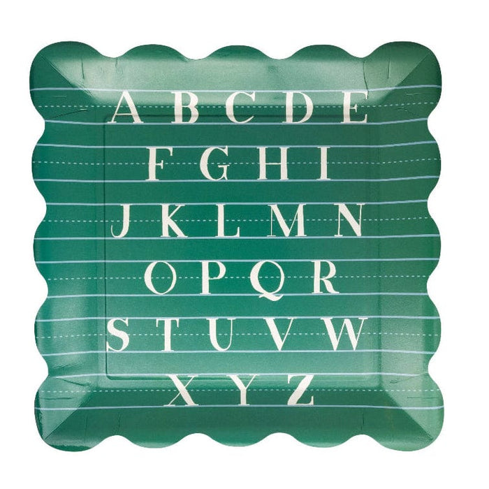 My Mind’s Eye Alphabet Paper Plate