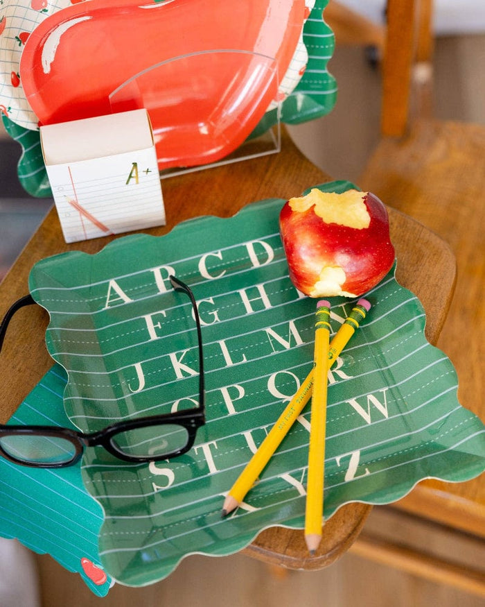 My Mind’s Eye Alphabet Paper Plate