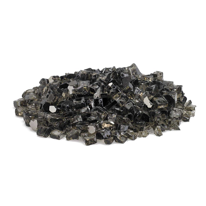 American Fire Glass 1/2-Inch Premium Fire Glass, 10-Pounds, Bronze Reflective