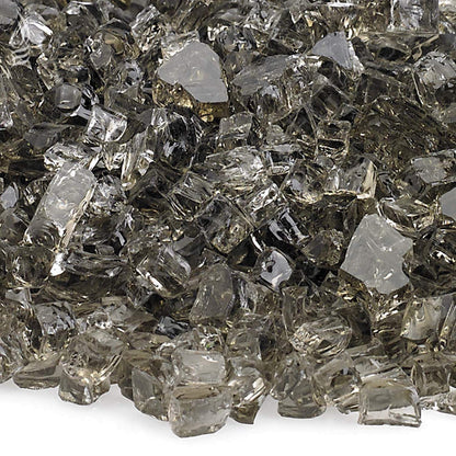 American Fire Glass 1/4-Inch Classic Fire Glass, 10-Pounds, Bronze