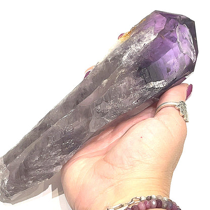 2#  1.01 lbs. Amethyst Raw Gemstone Root