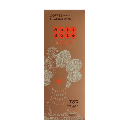 Custom Antidote Kakia Coffee + Cardamom Chocolate Bar - Corporate Gifts