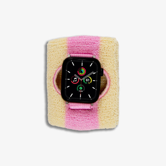 Apple Watch® Sportband - Baby Pink Stripe