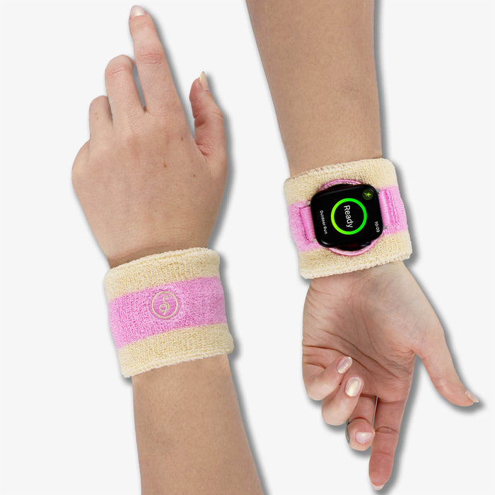 Apple Watch® Sportband - Baby Pink Stripe