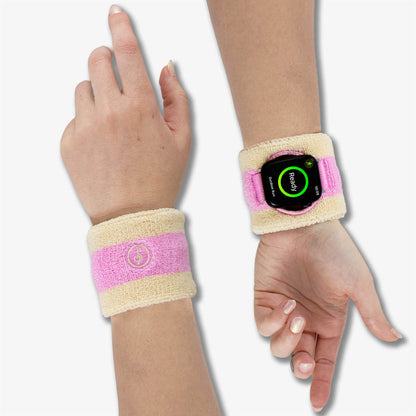 Apple Watch® Sportband - Baby Pink Stripe