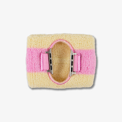 Apple Watch® Sportband - Baby Pink Stripe
