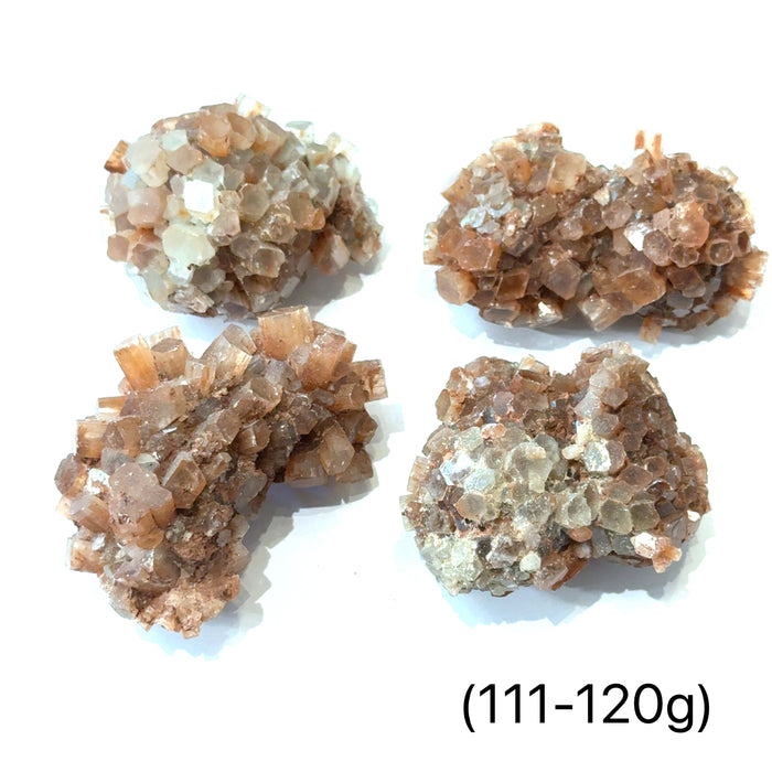 One (111-120g) Aragonite gemstone cluster