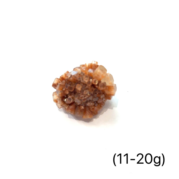 One (11-20g) Aragonite gemstone cluster