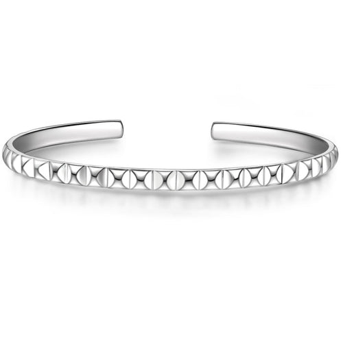 Armreif Silber Geo