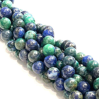 Azurite / Malachite Gemstone Strands (Afghanistan), jewelry supply