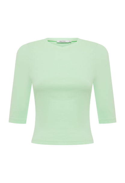 Baby V-Neck Top Menta (Original Fit)