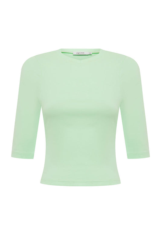 Baby V-Neck Top Menta (Original Fit)