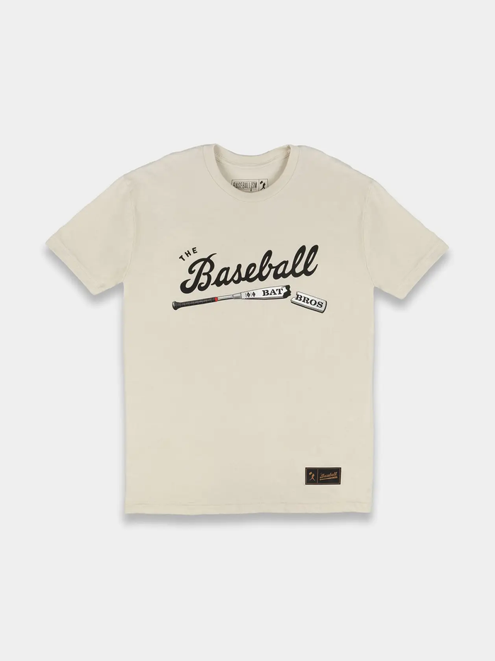 Bat Bros Broken Bat T-Shirt (Cream) - Youth