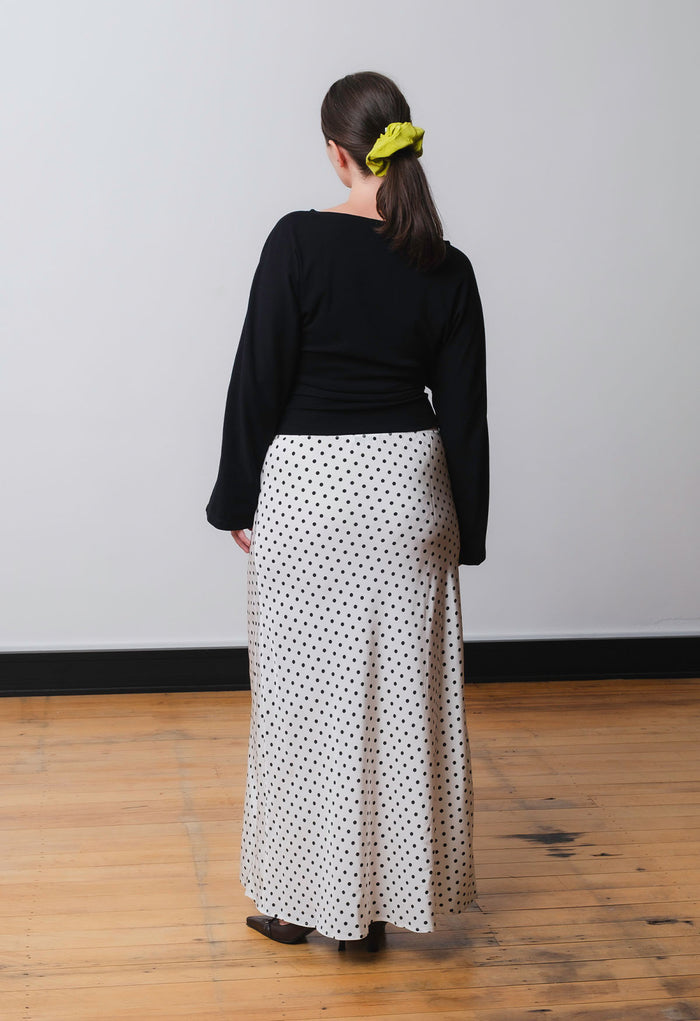 Bateau Long Sleeve Nera