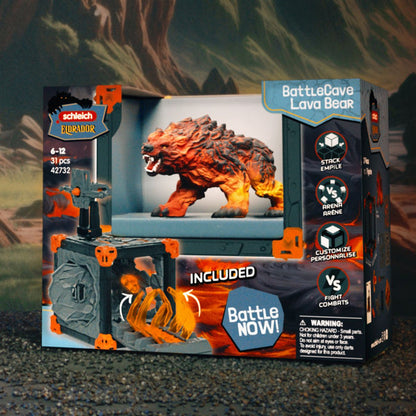BattleCave Lava Bear