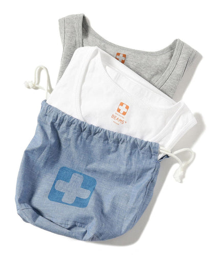 Beams Plus 2-Pack Tank Top - White / Grey