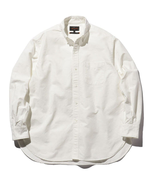 Beams Plus B.D. Classic-fit American Oxford - White