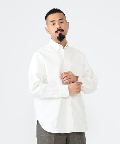 Beams Plus B.D. Classic-fit American Oxford - White