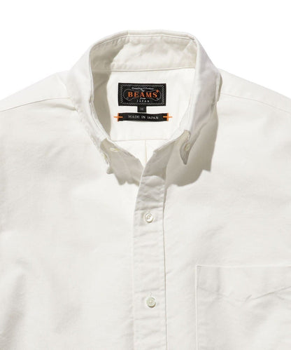 Beams Plus B.D. Classic-fit American Oxford - White