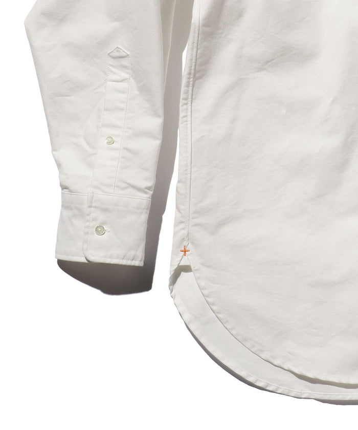 Beams Plus B.D. Classic-fit American Oxford - White