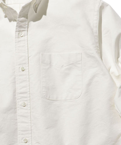 Beams Plus B.D. Classic-fit American Oxford - White