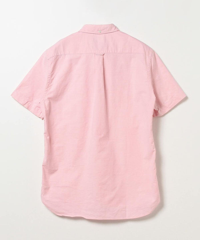 Beams Plus | B.D. Short Sleeve Oxford | Pink