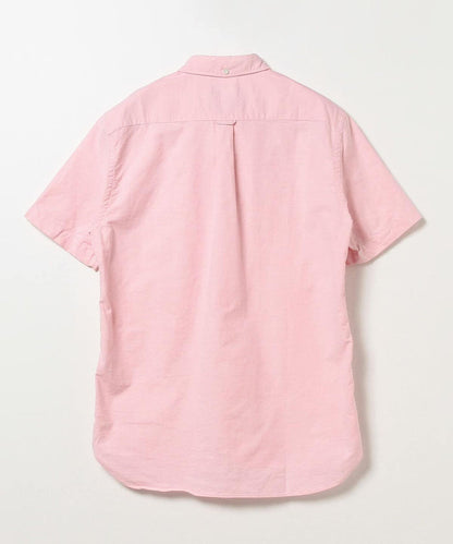Beams Plus | B.D. Short Sleeve Oxford | Pink