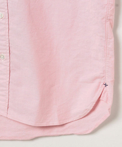 Beams Plus | B.D. Short Sleeve Oxford | Pink