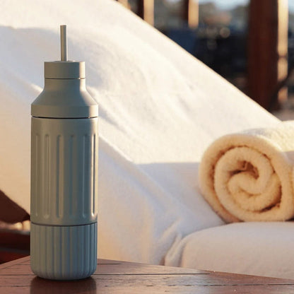 Custom Beast Health Dual Cap Hydration Bottle - Corporate Gifts
