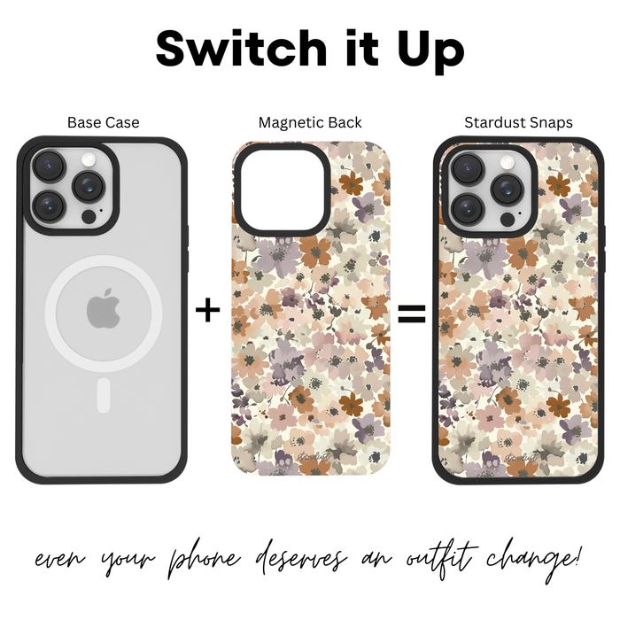Beige Blooms Stardust Snap